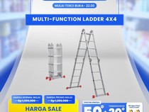 Tangga Multifungsi Bisa Semurah Ini di Transmart Full Day Sale!
