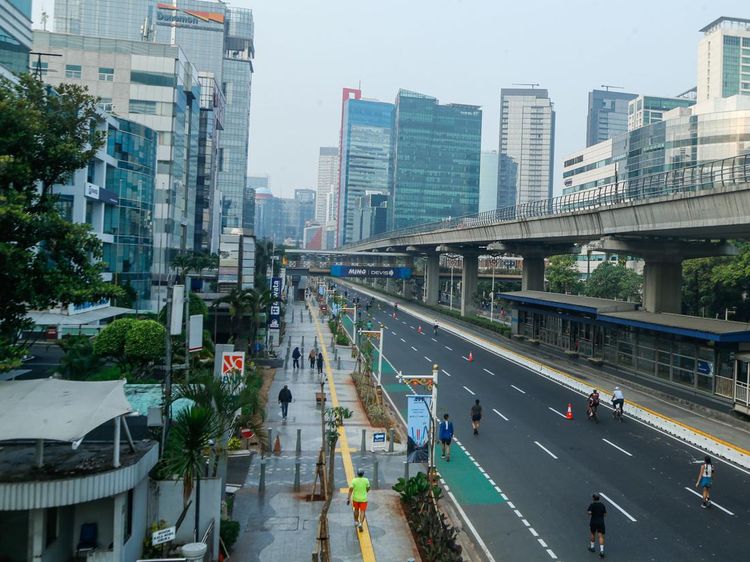 Wajah Baru Jakarta! Pramono Resmikan Penataan Rasuna Said, Kini Jadi Area CFD Modern