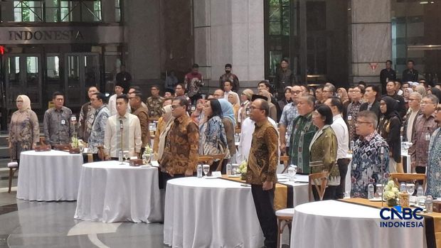BI Luncurkan Program Transformasi UMKM Terpadu, Senin (22/6/2026). BI Luncurkan Program Transformasi UMKM Terpadu, Senin (22/6/2026). (CNBC Indonesia/Chandra Dwi Pranata)