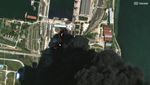 Citra Satelit Ungkap Kerusakan Depot Minyak Kerch Ukraina