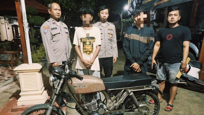 Dua pelaku curanmor ditangkap polisi