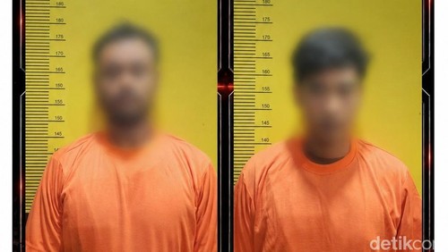 Dua pencuri telepon genggam milik korban kecelakaan di Denpasar, Bali.