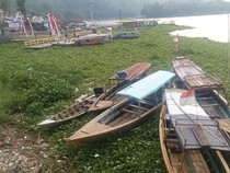 Eceng Gondok Penuhi Waduk Jangari, Wisata-Budidaya Ikan Terancam