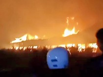 Kompleks Pergudangan PT Sadhana Arif Nusa di Bondowoso Ludes Terbakar