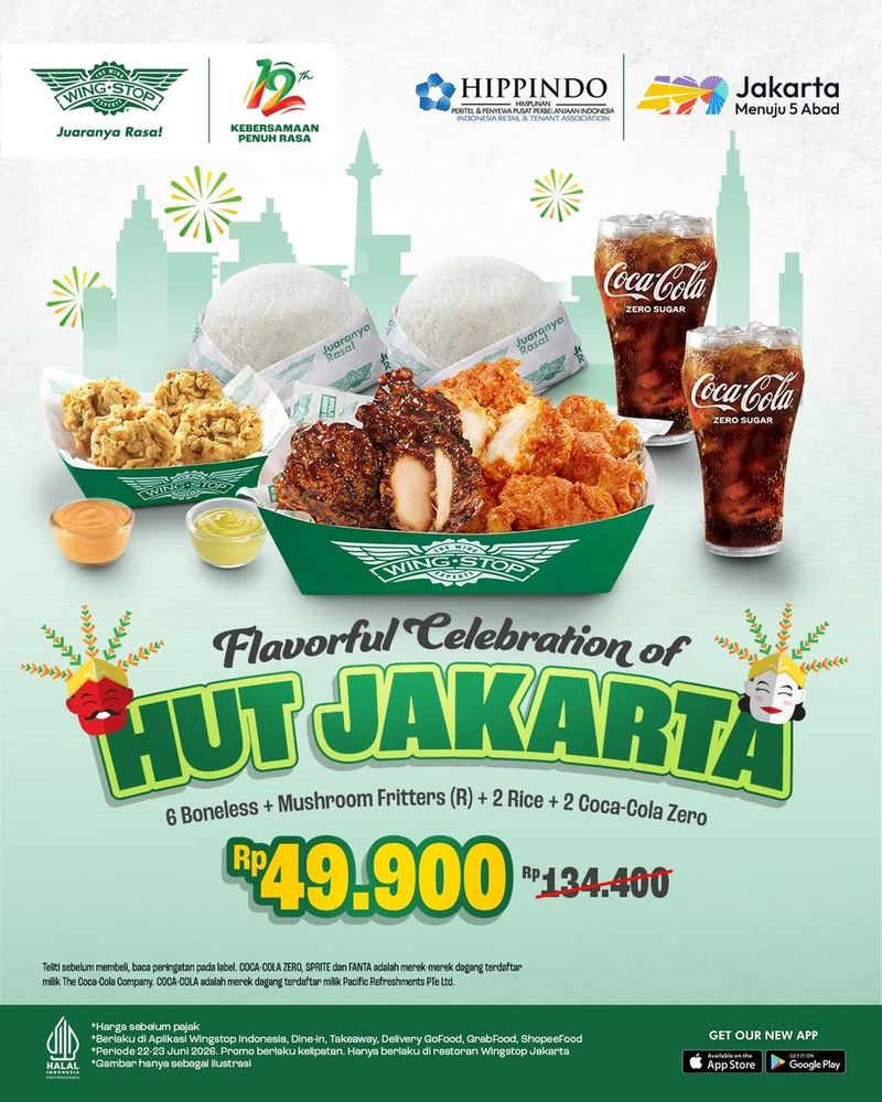 HUT Jakarta ke-499 Ada promo restoran menarik pada HUT Jakarta ke-499