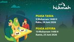 Puasa Tasua dan Asyura Penghapus Dosa Setahun Lalu