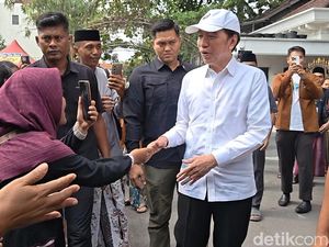 Jokowi Sapa Rombongan Lampung di Rumahnya: Jumat Saya ke Sana