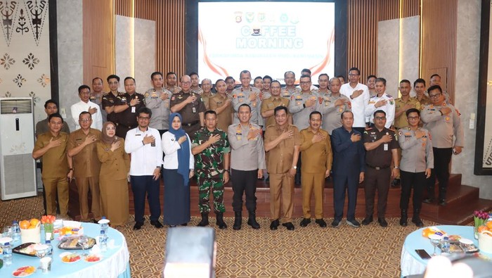Kegiatan coffee morning bersama Forkopimda Muba.