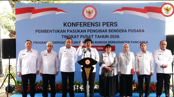Konferensi Pers Pengumuman Calon Paskibraka Tingkat Pusat Tahun 2026