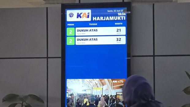 LRT Jabodebek alami gangguan (Audrey/detikcom)