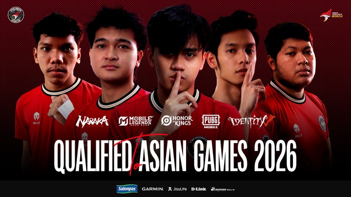 Timnas Esports Indonesia sukses mengamankan tiket Main Event di cabang olahraga (cabor) esports Asian Games 2026. Total sembilan dari 11 nomor pertandingan yang akan diikuti timnas.