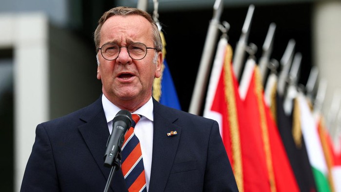 Menhan Jerman Boris Pistorius (dok. REUTERS/Piroschka Van De Wouw)