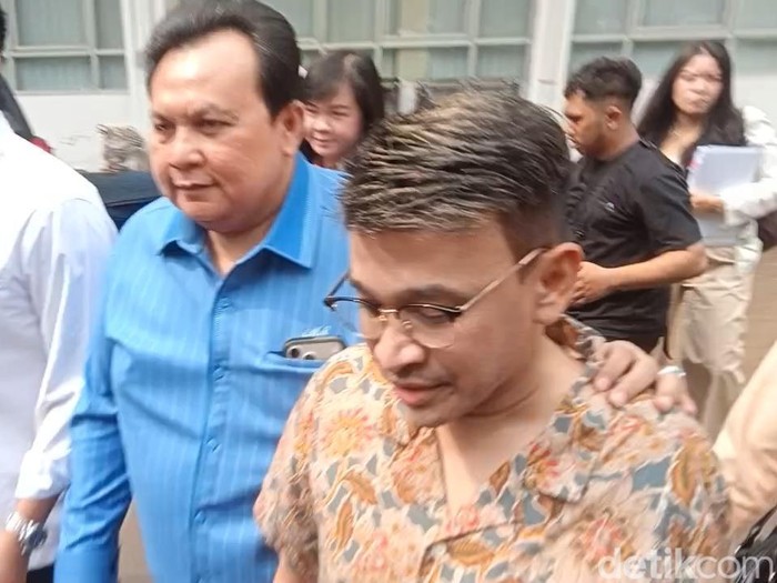 Ruben Onsu tiba di KPAI, Senin (22/6/2026).