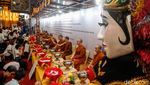 Rupang Buddha Nusantara Dibentuk dari Donasi Umat