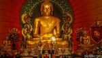 Rupang Buddha Nusantara Dibentuk dari Donasi Umat