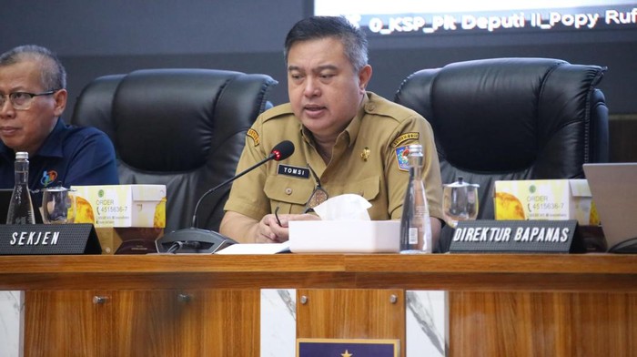 Sekretaris Jenderal (Sekjen) Kementerian Dalam Negeri (Kemendagri) Tomsi Tohir