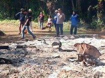 Pria di Lutim Cekcok dengan Istri hingga Bakar Rumah Pemberian Mertua
