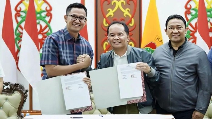 Adhyaksa FC Resmi Bermarkas di Kalimantan Tengah. (Pemprov Kalteng)