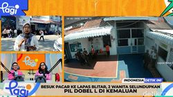 Video: Besuk Pacar ke Lapas Blitar, 2 Wanita Selundupkan Pil Dobel L di Kemaluan 