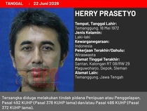 Dicari! Herry Buron Kasus Penipuan dan Penggelapan di Jogja