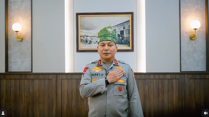 Kapolda Riau Irjen Pol Herry Heryawan menyampaikan selamat Hari Jadi Kota Pekanbaru yang ke-242, Selasa (23/6/2026).