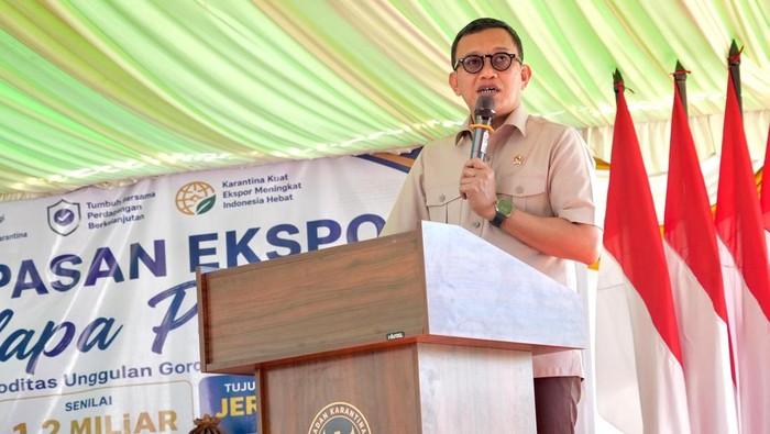 Kepala Badan Karantina Indonesia Abdul Kadir Karding