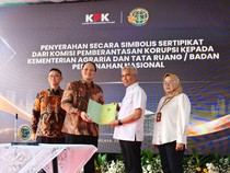 KPK Serahkan Aset Rampasan ke BPN Jatim, ini Totalnya!