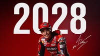 Resmi! Marc Marquez Perpanjang Kontrak dengan Ducati hingga 2028