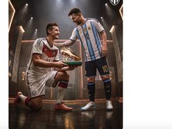 Meme Lionel Messi Dikasih Mahkota oleh Miroslav Klose