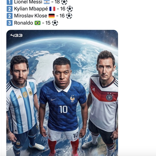 Meme Lionel Messi Dikasih Mahkota oleh Miroslav Klose