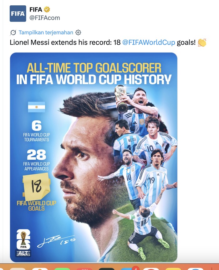 Meme Lionel Messi Dikasih Mahkota oleh Miroslav Klose