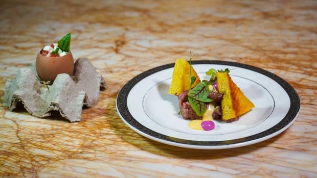 Michelin Fine Dining Experience by Chef Giorgio Bartolucci di The Trans Resort Bali. Michelin Fine Dining Experience by Chef Giorgio Bartolucci di The Trans Resort Bali. (Dok. The Trans Resort Bali)