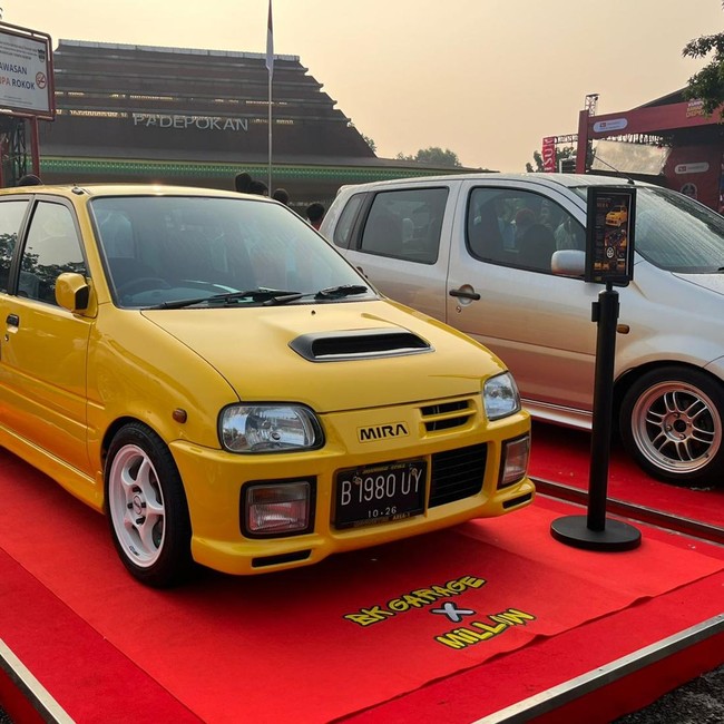 Potret Daihatsu Ceria yang Diubah Menjadi Mira JDM, Habis Modal Rp 100 Juta