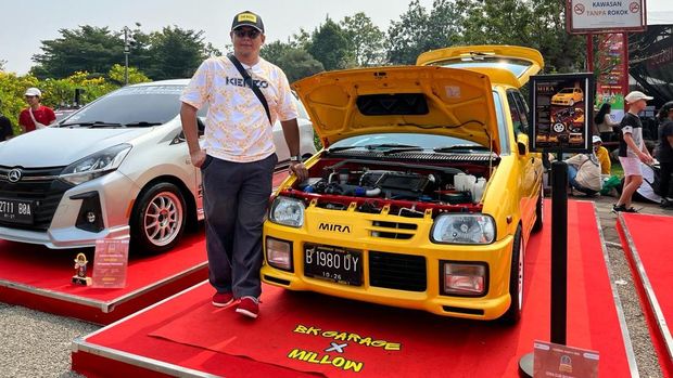 Daihatsu Ceria Disulap Jadi Mira JDM, Habis Duit Rp 100 Juta