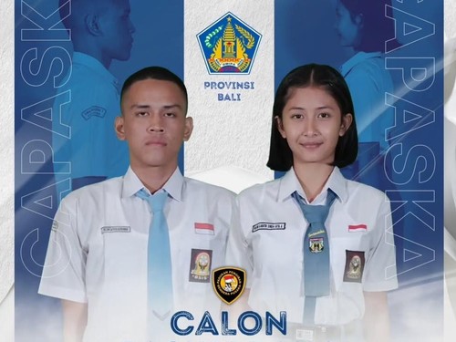Paskibraka 2026 asal Bali yang seleksi tingkat nasional (dok. Kesbangpol Bali)