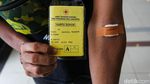 Petugas PPSU Ikut Donor Darah Sambut HUT Jakarta