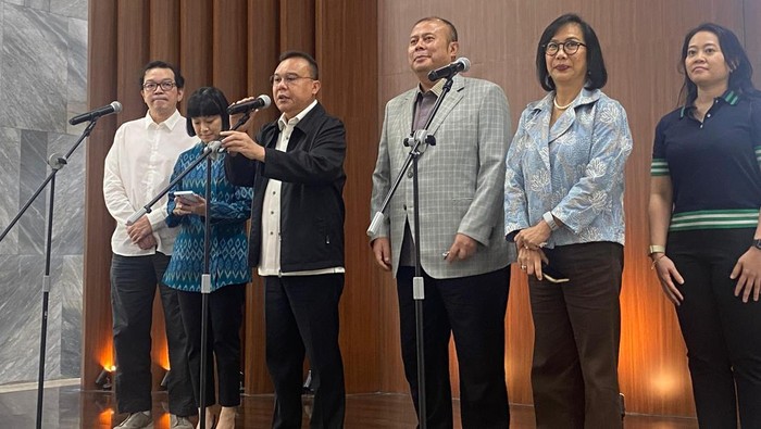 Pimpinan DPR bersama pihak Goto-Grab