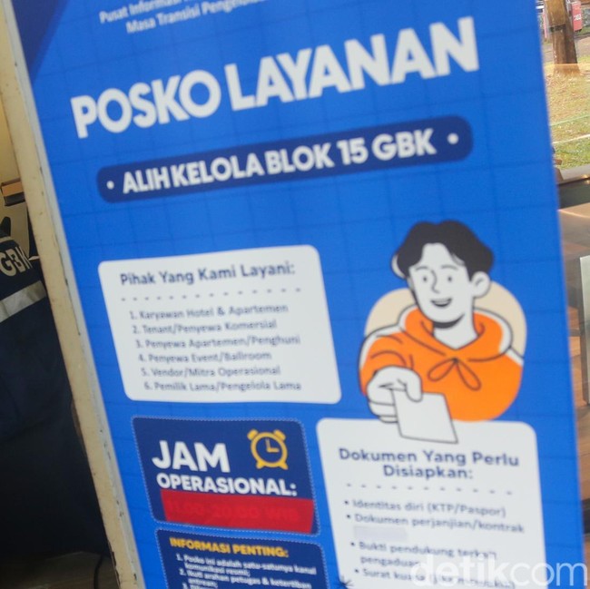 Posko GBK Tampung Laporan Eks Pekerja Hotel Sultan