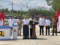 Prabowo Resmikan Jalan Daerah 1.151 Km, Anggaran Tembus Rp 5,41 T