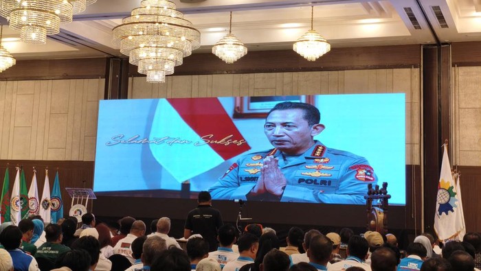 Rakernas KSPI (Kurniawan/detikcom)