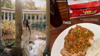 Serunya Ariel Tatum saat Bikin Kue hingga Makan Ayam Geprek di Jogja