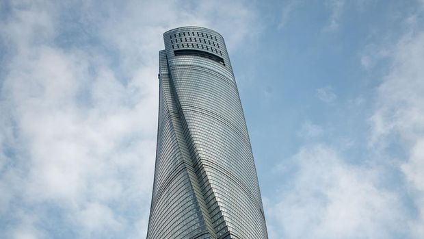 Shanghai Tower Shanghai Tower di Shanghai, China.