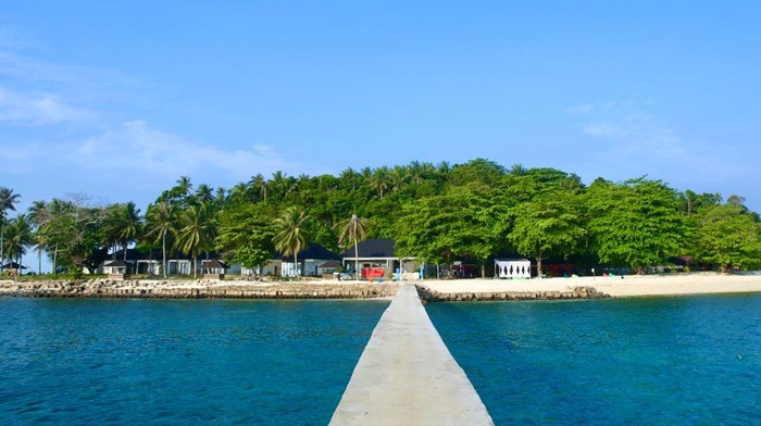Wisata Pulau Randayan di Kalbar. (dok Randayan Island Resort)
