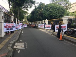 Pencipta Lagu Kembali Gelar Aksi Damai, Kawal Judicial Review PP Nomor 56 di MA