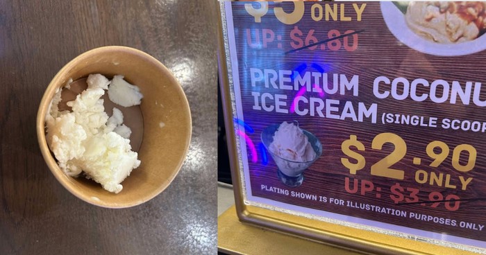 Beli Es Krim Premium Rp 40 Ribu, Pria Ini Kaget Isinya Cuma Secuil!