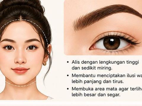 Bentuk Alis Terbaik untuk Setiap Bentuk Wajah