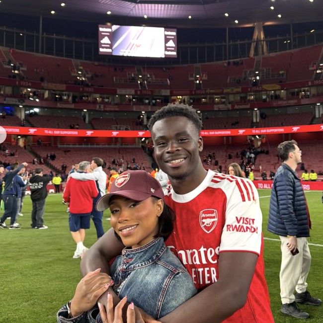 Sosok Kekasih Bukayo Saka, WAG yang Setia Dampingi Sang Bintang Arsenal