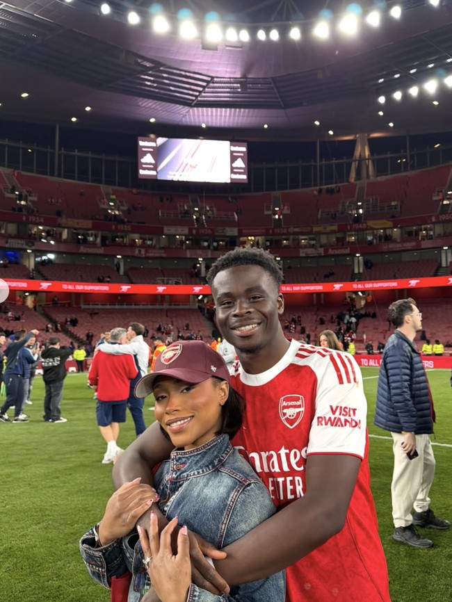Sosok Kekasih Bukayo Saka, WAG yang Setia Dampingi Sang Bintang Arsenal