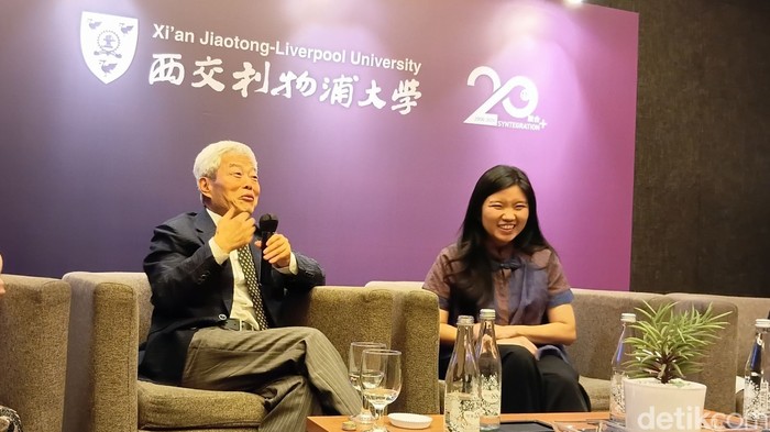 Diskusi media dalam rangkaian 20 tahun XJTLU di Jakarta, Rabu (24/6/2026).