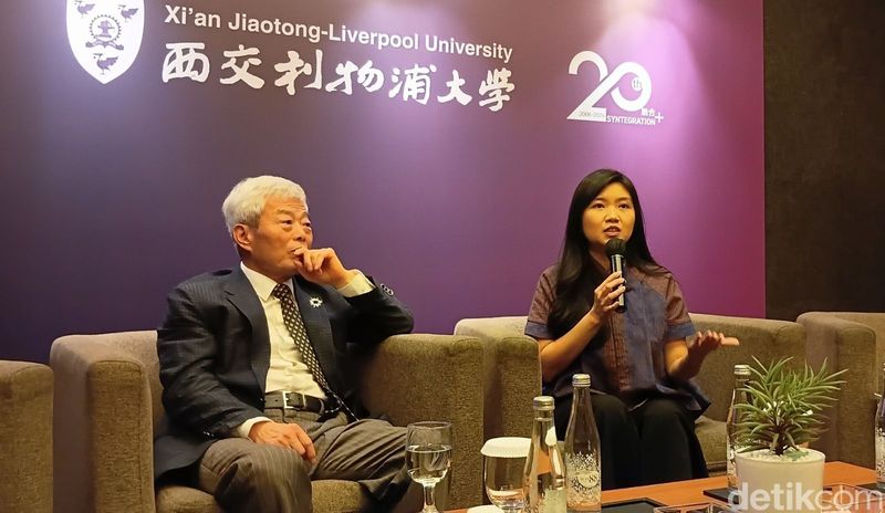Diskusi media dalam rangkaian 20 tahun XJTLU di Jakarta, Rabu (24/6/2026).